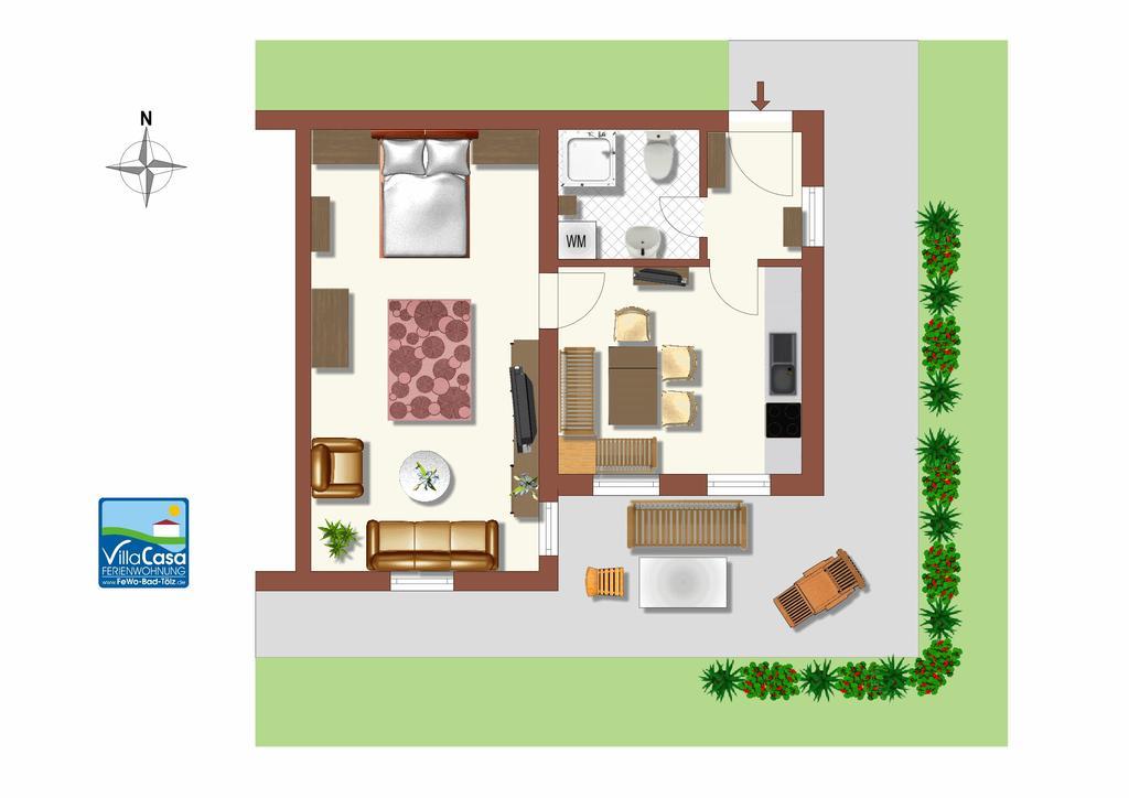 Villa Casa Бад-Тольц Экстерьер фото